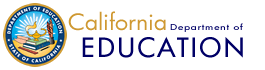 Official Seal of the California Department of Education